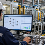MES production tracking and traceability showing manufacturing processes, quality inspection, and product genealogy.